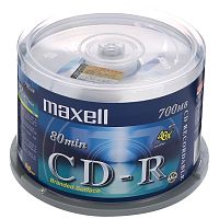 Диск CD-R 52x (MAXELL)