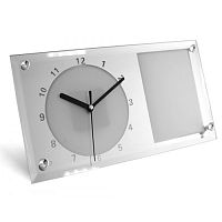 Стеклянные часы BL-11 прямоугольные 160х300 мм для сублимации