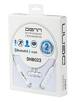 Беспроводные наушники Denn DHB023 белые
