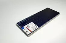Цветной канал с покрытием "ТКАНЬ" 20 мм А4 синий SLIM упак. 10 шт