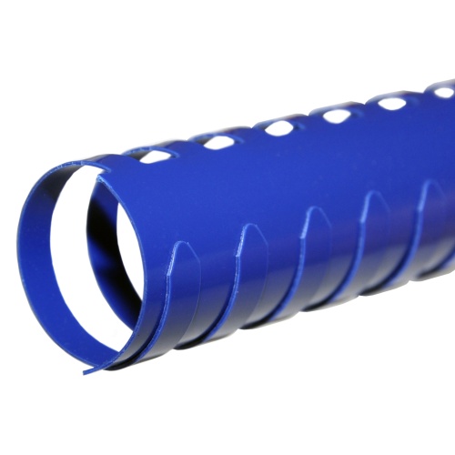Пружины пластиковые А4, 16 мм, синие, 100шт. фото 2