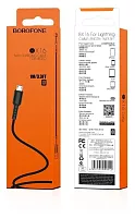 Кабель Borofone BX16 Type C черный 1м