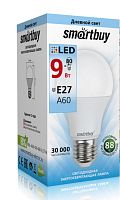 Светодиодная лампа SmartBuy A60-09W/4000/E27 дневной свет