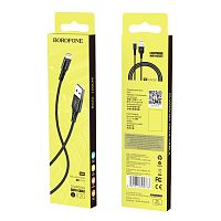 Кабель Borofone BX20 Lightning черный 1 м