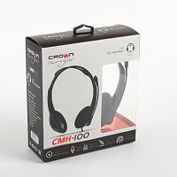Наушники для компьютера CROWN CMH-100 черные