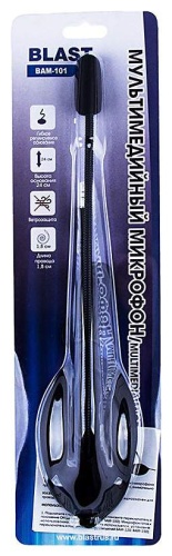 Мультимедийный микрофон Blast BAM-101 фото 2 Мультимедийный микрофон Blast BAM-101 фото 2