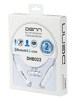 Беспроводные наушники Denn DHB023 белые