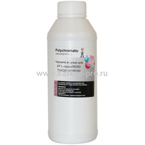 Чернила Polychromatic для Epson, L.Magenta, Dye, 1л. Чернила Polychromatic для Epson, L.Magenta, Dye, 1л.